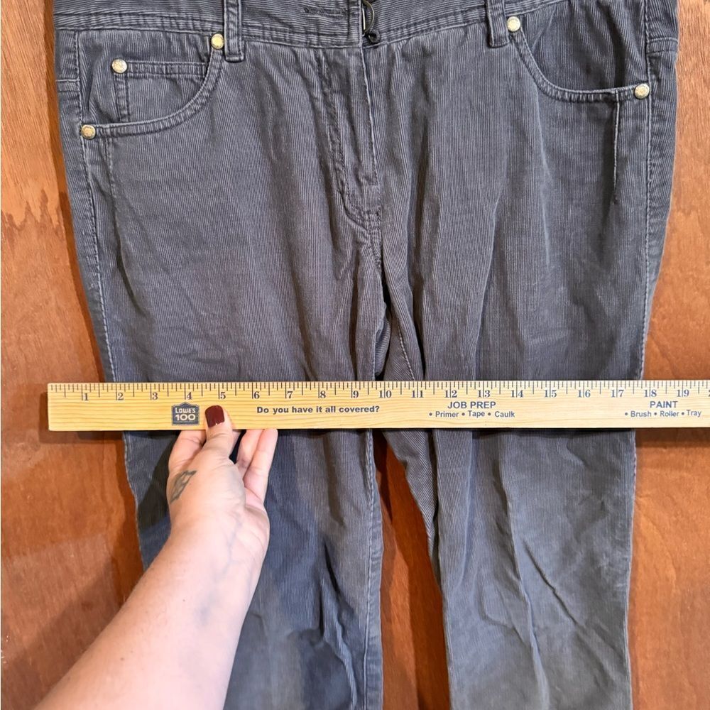 3.1 Phillip Lam gray corduroy pants size 8‎ - Picture 10 of 12